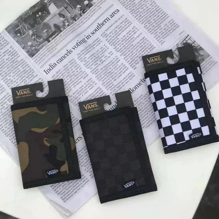 Source listing image for VANS Trifold Canvas Wallet, item 7730292918